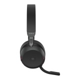 Jabra Evolve2 75 MS Cuffie Stereo USB-A - wireless over-ear nero