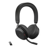 Jabra Evolve2 75 MS Cuffie Stereo USB-A - wireless over-ear nero