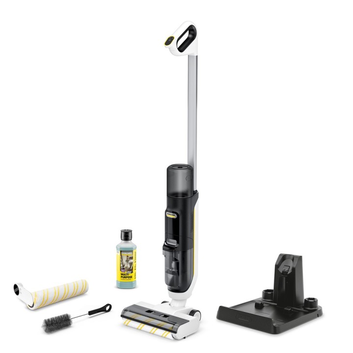 KARCHER FCV 3 Extra+ Mop elettrico con funzione aspirapolvere - 1.056-126.0 Bianco