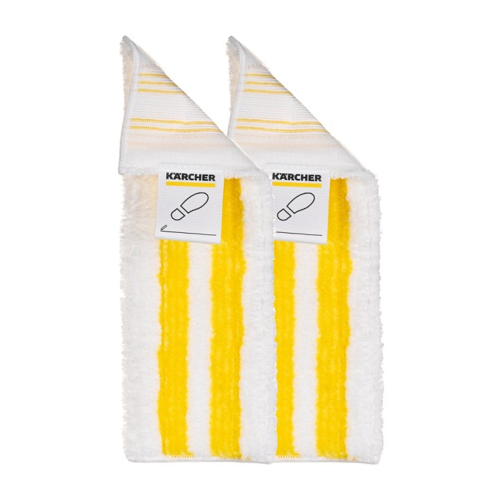 Karcher EasyFix Panno per pavimenti (2 pz) bianco giallo