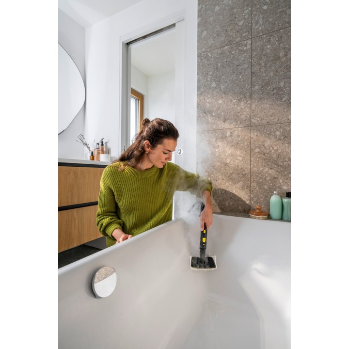 Kärcher 1.513-665.0 Pulitore a vapore Pulitore a vapore cilindrico 1 L 1900 W Nero Bianco
