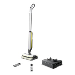 Kärcher FC 7 CORDLESS Scopa elettrica batteria bagnato senza sacchetto nero bianco giallo 2.85 Ah