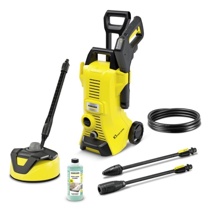 Kärcher K 3 Idropulitrice Power Control Home T 5 verticale elettrica 380 l/h 1600 W Nero Giallo