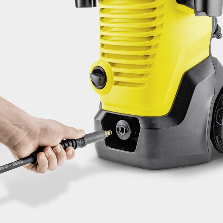 Kärcher K 4 WCM Idropulitrice verticale elettrica 420 l/h 1800 W nero giallo