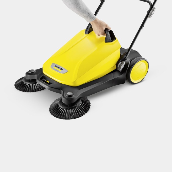 Kärcher S 4 Spazzatrice Twin 2 in 1 Nero Giallo