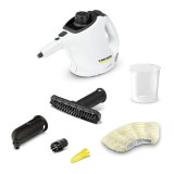 Kärcher SC 1 Pulitore a vapore cilindrico 1200 W nero bianco