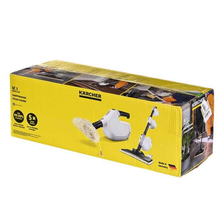 Kärcher SC 1 Pulitore a vapore portatile Multi & Up 0.2 L 1300 W nero giallo