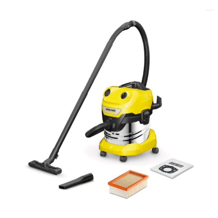 Kärcher WD 4 S V-20/5/22 20 L Aspirapolvere bidone Secco&bagnato 1000 W Senza sacchetto