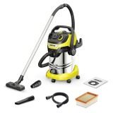 Kärcher WD 6 P S V-30/6/22/T Nero Acciaio inossidabile Giallo 30 L 1300 W