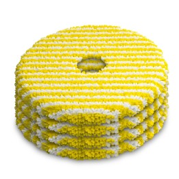 Set panni mop per KARCHER RVM 4 (2.269-130.0) Giallo Bianco