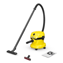 Aspirapolvere Kärcher WD 2 PLUS V-12/4/18 PET 12 l 1000 W (1.628-017.0) Nero Giallo