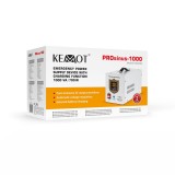 KEMOT PROsinus-1000 Unità di alimentazione di emergenza – invertitore a onda sinusoidale pura con funzione di ricarica 12V 230V 