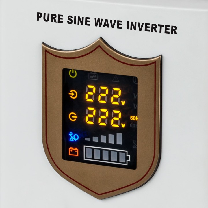 KEMOT PROsinus-1000 Unità di alimentazione di emergenza – invertitore a onda sinusoidale pura con funzione di ricarica 12V 230V 