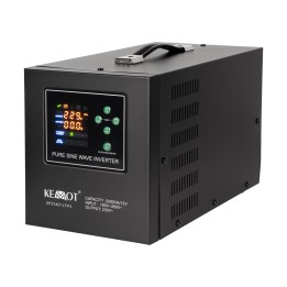 KEMOT PROsinus-2000 Unità di alimentazione di emergenza – invertitore a onda sinusoidale pura con funzione di ricarica 12V 230V 