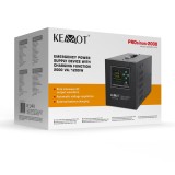 KEMOT PROsinus-2000 Unità di alimentazione di emergenza – invertitore a onda sinusoidale pura con funzione di ricarica 12V 230V 