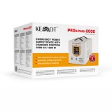 KEMOT PROsinus-2000 Unità di alimentazione di emergenza – invertitore a onda sinusoidale pura con funzione di ricarica 12V 230V 
