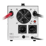 KEMOT PROsinus-2000 Unità di alimentazione di emergenza – invertitore a onda sinusoidale pura con funzione di ricarica 12V 230V 