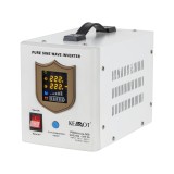 KEMOT PROsinus-500 Alimentatore di emergenza – invertitore a onda sinusoidale pura con funzione di ricarica 12V 230V 500VA/300W