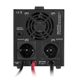 KEMOT PROsinus-500-LiFePo4 Alimentatore di emergenza – inverter a onda sinusoidale pura con funzione di ricarica 12V 230V 500VA/
