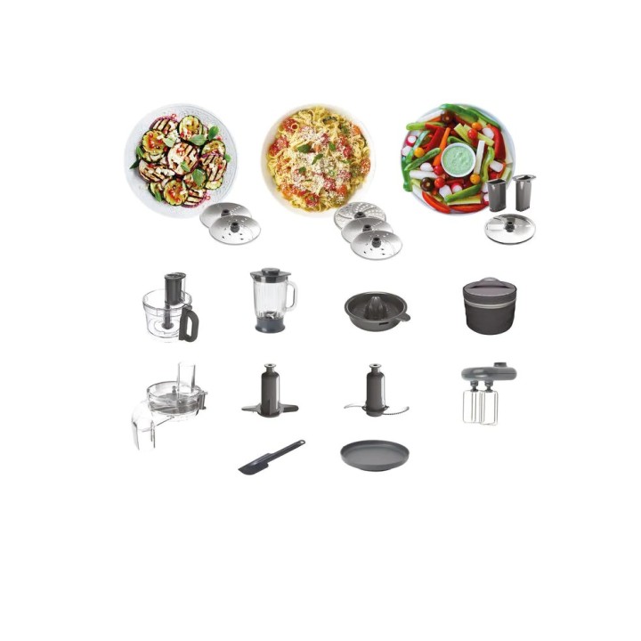 Kenwood FDM72.990SS Robot da cucina 3 L Acciaio inossidabile Bilancia integrata