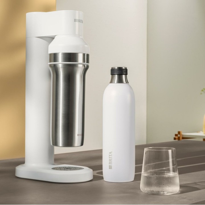 Brita sodaTRIO Bottiglia (0.65 l, bianco)