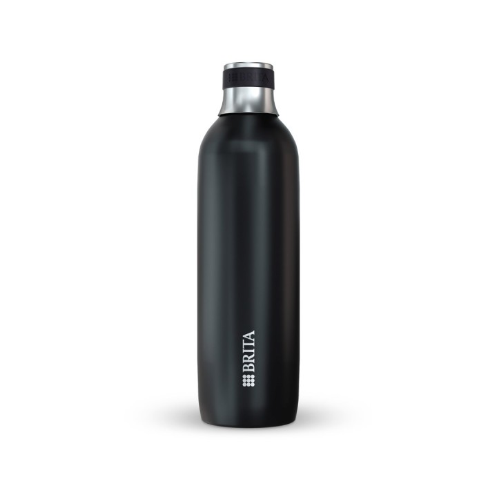 Brita sodaTRIO Bottiglia (1 l, nero)