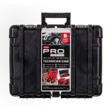 Keter 237003 Case per attrezzi guscio rigido nero rosso