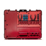 Keter 237003 Case per attrezzi guscio rigido nero rosso