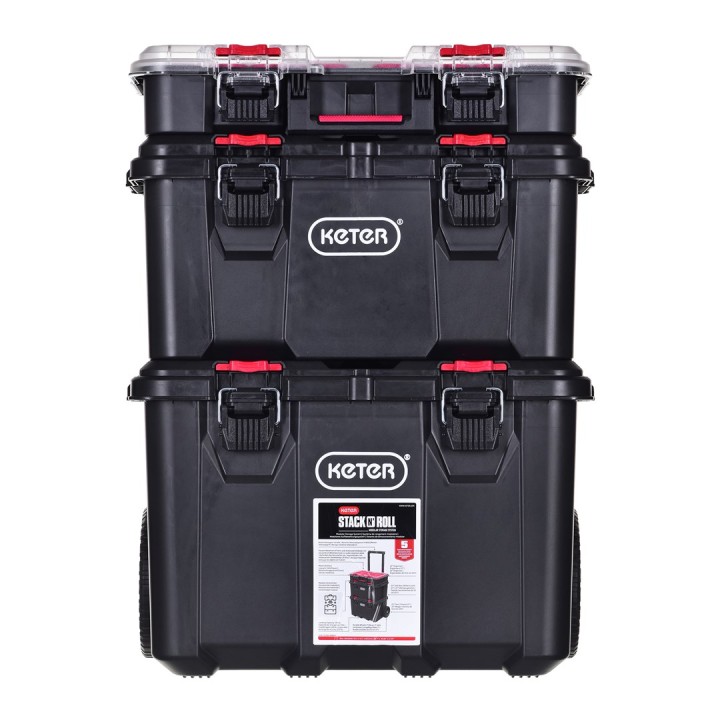 Set di 3 scatole Stack N Roll KETER