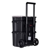 Set di 3 scatole Stack N Roll KETER