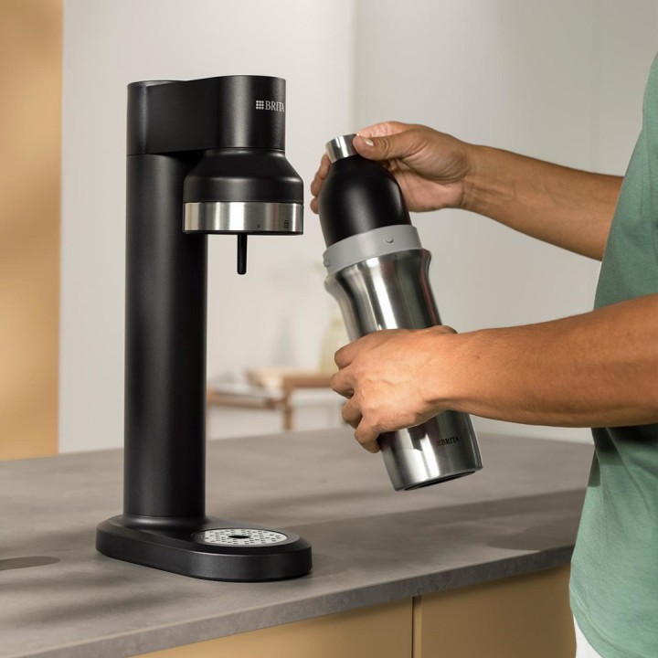 Brita sodaTRIO Bottiglia (1 l, nero)