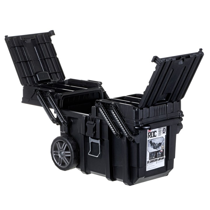 Cassetta degli attrezzi KETER CANTILEVER Job Box (17203037/238270) con ruote nera