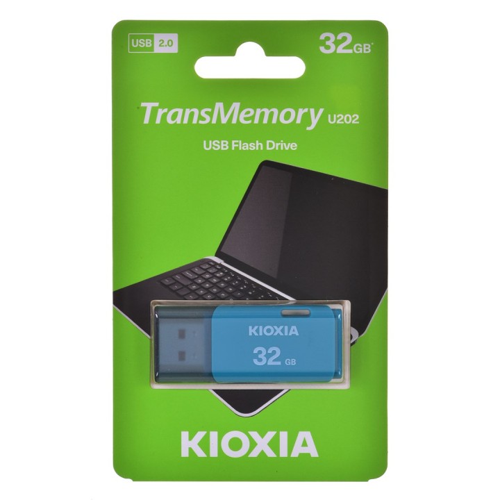 Kioxia TransMemory U202 USB chiavetta USB 32 GB USB Type-A 2.0 blu