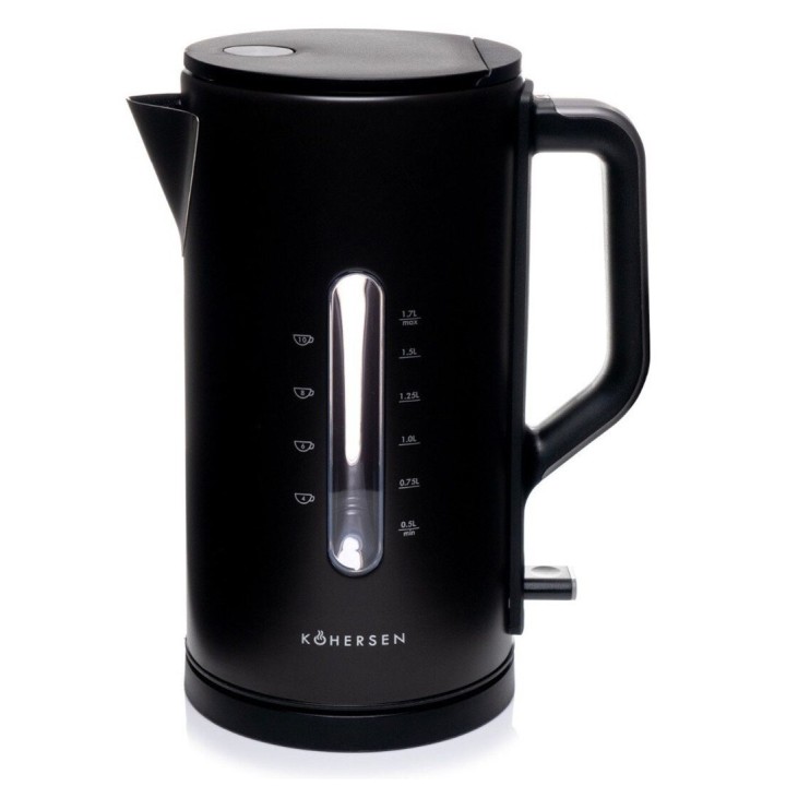 Kohersen bollitore elettrico moderno opaco A451 nero