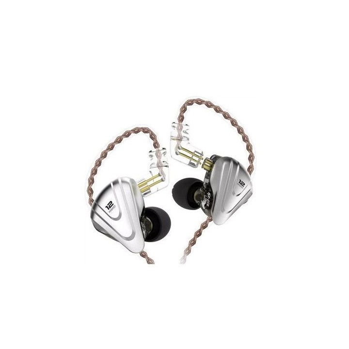 KZ ZAR NO MIC - Auricolari in-ear argento
