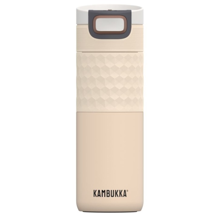 Kambukka Etna Grip beige naturale - tazza termica 500 ml