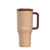 Tazza termica con cannuccia telescopica Kambukka Rio Tumbler 950ml sogno di mandorla