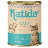KATIDO Calf - Cibo umido per gatti - 400g