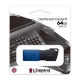 Kingston Exodia 64GB USB 3.2. Blu