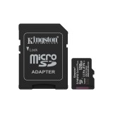 Kingston Technology 128GB microSDXC Canvas Select Plus Gen3 150MB/s A1 Scheda + Adattatore