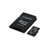 Kingston Technology 128GB microSDXC Canvas Select Plus Gen3 150MB/s A1 Scheda + Adattatore