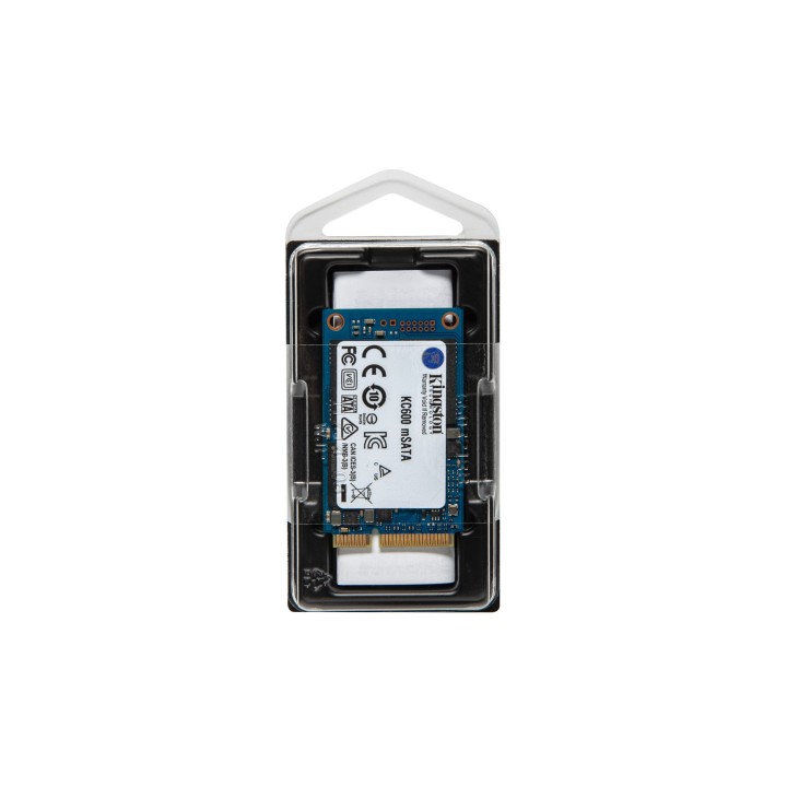 Kingston Technology 256G SSD KC600 SATA3 mSATA