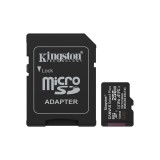 Kingston Technology 256GB microSDXC Canvas Select Plus Gen3 150MB/s A1 Scheda + adattatore