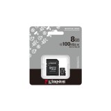 Kingston Technology 8GB microSDHC Scheda industriale C10 A1 pSLC + Adattatore SD