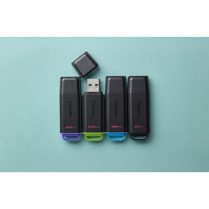 Kingston Technology DataTraveler 128GB Portatile USB 3.2 Gen 1 Exodia nero/blu