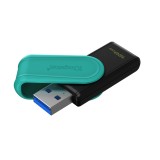 Kingston Technology DataTraveler 128GB Portatile USB 3.2 Gen 1 Exodia S (nero/turchese)