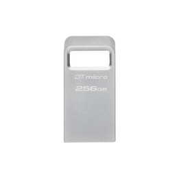 Kingston Technology DataTraveler 256GB Micro 200MB/s Metallo USB 3.2 Gen 1