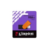 Kingston Technology DataTraveler 256GB Portatile USB 3.2 Gen 1 Exodia S (nero/arancione)