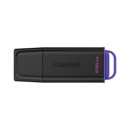 Kingston Technology DataTraveler 512GB Portatile USB 3.2 Gen 1 Exodia nero/viola