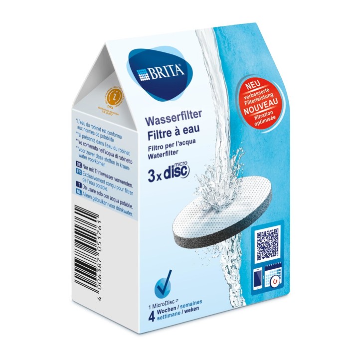 Dischi filtro acqua Brita MicroDisc 3 pz